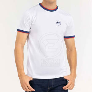 Dernier style, best-seller, t-shirts en coton 100% tricotés pour hommes, personnalisés, séchage rapide et respirants - Product Image 2