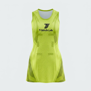 Uniforme de netball pour femmes de qualité supérieure, sans manches, imprimé, personnalisé avec le nom de l'équipe, antibactérien, à séchage rapide, évacuant l'humidité, vêtements de sport - Product Image 4