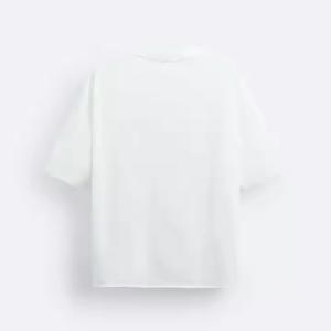 Vente en gros de t-shirts épais personnalisés DTG Print Tee shirt 100% coton Plus Size T-shirt homme 305 GSM T-shirts vierges surdimensionnés - Product Image 4