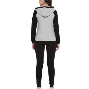 Chándal profesional para mujer Nuevo último diseño Chándal de mujer 100% Algodón Color sólido Chándal de mujer - Product Image 4