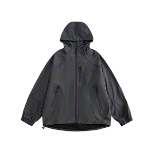 Waterproof Hiking <b>Windbreaker</b> Softshell Jacket Men Outdoor Running Cycling <b>Camping</b> Lightweight Breathable Sports Coat - Product Image 1