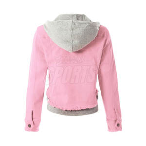 Meilleures ventes Veste à capuche en laine 100% pour femmes, Plus Size Printed Technique Vente en ligne - Product Image 3