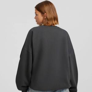 Femmes Couleur Solide Logo Personnalisé Automne et Hiver Nouveau Modèle 300 Grammes Healthy Cloth Hoodies - Product Image 5