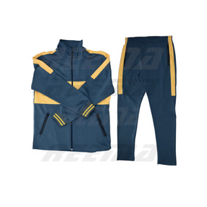 2 poches latérales sur la veste et le pantalon Survêtement en tissu anti-transpiration de qualité supérieure Tailles XS S M L XL XXL Fabriqué au Pakistan - Product Image 1