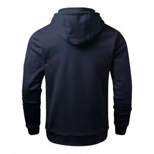 Vente chaude de haute qualité 100% coton hommes sweat à capuche surdimensionné coton lourd sport fermeture éclair cordon sweats à capuche à la mode pour hommes - Product Image 2