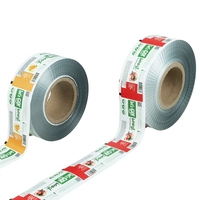 Film d'emballage alimentaire en aluminium souple imprimé sur mesure, résistant à l'humidité, film plastique laminé pour sachets de snacks, rouleau de film
