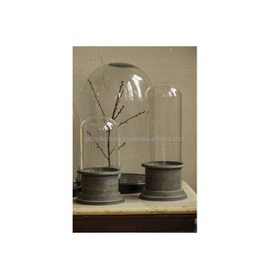 Dôme de Cloche en verre transparent soufflé à la main, Cloche dôme en verre pour l'affichage des bougies, utilisation disponible à un prix de gros - Product Image 3