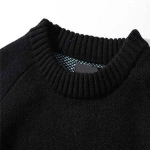 Otoño Invierno transpirable logotipo personalizado algodón lana prendas de punto personalizado ropa de hombre suéteres nuevo diseño estilo de moda - Product Image 3