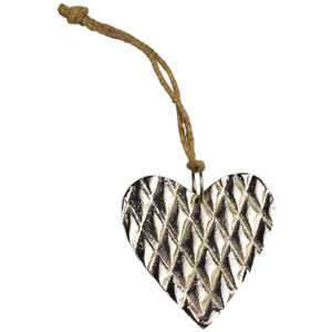 Hanging <b>Heart</b> Ornament Design With Original Quality Solid Metal and Brass Antique Finishing Design Best Design Home <b>Decorative</b> - Product Image 4