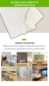 Prix direct usine – Revêtement de sol SPC en pierre plastique, étanche, haute résistance à l'usure, écologique, pour la rénovation intérieure - Product Image 4