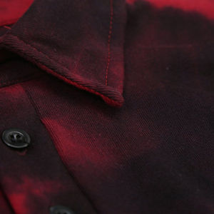 La mejor fabricación ofrece un cómodo patrón Tie-Dye para Polos para hombres Diseño sólido en tela de lona Precio al por mayor - Product Image 3