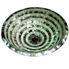 Bol en nacre pour bol à chocolat en incrustation de perles indiennes faites à la main Bol MOP pour produit exigeant personnalisé - Product Image 6