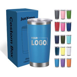 Custom 20oz Double Wall Vacuum Insulated <strong>Tumbler</strong> Stainless Steel Coffee Mug <strong>with</strong> Magnetic Lid Custom Logo Travel Cup - Product Image 1