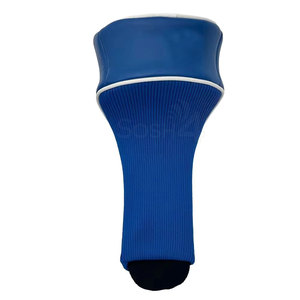 Durable Material Smooth <b>Style</b> Leather Golf <b>Head</b> Cover Comfortable Fit Custom Logo Secure Grip Flexible Opening Golf <b>Head</b> Cover - Product Image 2