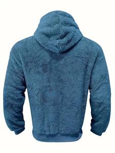 Men's Heavyweight Plain Dyed Hoodies in Bulk for Winter OEM Service <b>puller</b> fleece Hoodies with Packets Bangladesh manufactures - Product Image 2