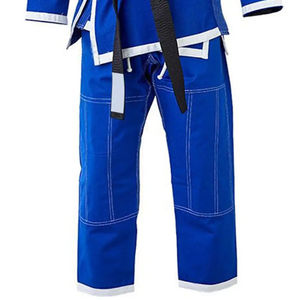 Venta al por mayor de algodón de alta calidad fabricante de uniformes de Judo Bjj Kimono Jiu Jitsu 100% tela preencogida Kimono brasileño Bjj para hombres - Product Image 3