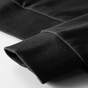 Sudadera con capucha de gran tamaño de lana de Color sólido para hombre, logotipo personalizado con cordón, a prueba de viento, invierno, Otoño, informal, para exteriores, Primavera - Product Image 6