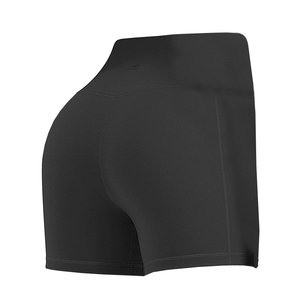 Personnalisé Sans Couture Gym Sport Fitness Entraînement Noir Yoga Shorts Taille Haute Compression Souple Activewear pour les Femmes - Product Image 2