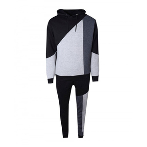 Survêtements en coton personnalisés avec logo d'usine, ensembles de survêtements à capuche respirants pour l'automne, pantalons à capuche unisexes pour le sport - Product Image 3