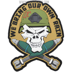 โลโก้ยางหลากสีพร้อมตะขอด้านหลังเป็น3D แผ่นพีวีซีแบบนุ่มสั่งได้ตามต้องการ - Product Image 3