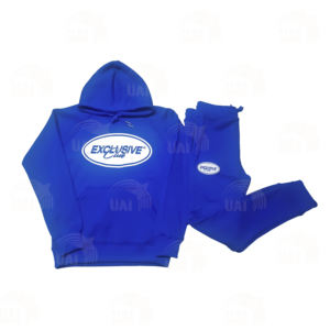 Conjunto Deportivo de 2 Piezas con Sudadera Holgada y Pantalones Jogger, Personalizable con Logotipo OEM, en Poliéster/Algodón, Unisex, para Invierno, Transpirable, para Gimnasio - Product Image 1