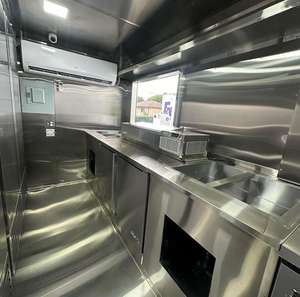 Camion de cuisine mobile BBQ Candy Chips, remorque de restauration rapide, châssis en aluminium résistant, norme américaine, entièrement équipé, Candy Chips Mobile - Product Image 4