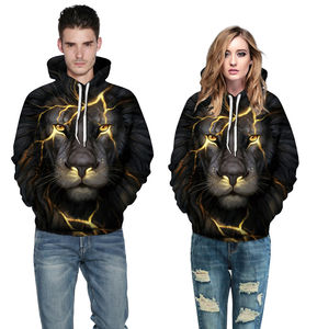 Haute Qualité De Noël Personnalisé Polaire Hommes Gym Hoodies En Gros Sweats Sublimation 3D Imprimé Surdimensionné À Capuche - Product Image 3