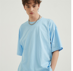 OEM venta al por mayor impreso camiseta logotipo personalizado manga corta Camisetas Color sólido 100% algodón liso camisetas para hombres/mujeres - Product Image 2