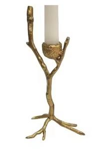 Customised Elegant Luxury <b>Black</b> Handmade Metal <b>Candle</b> Holder Stand Premium Home Decor for Christmas <b>Pillar</b> Light Lamp Type - Product Image 2