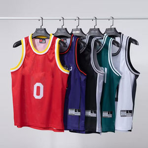 Ensemble de maillot de basket-ball à séchage rapide, shorts respirants, vêtements de sport de haute qualité, vente en gros, broderie du drapeau de Cooper 32 - Product Image 3