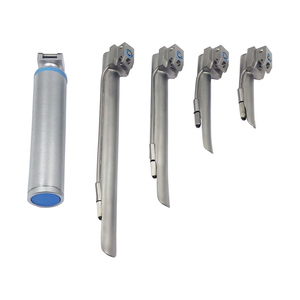 Laryngoscope conventionnel Debonairii LED 4 lames Macintosh Kit d'intubation Instruments de diagnostic ORL Kit de diagnostic vétérinaire - Product Image 4