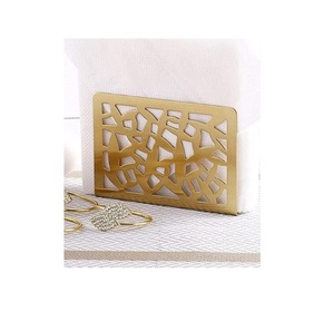 Servilletero de Calidad exclusiva Soporte de tejido de diseño maravilloso Soporte de tejido de metal de tamaño personalizado de proveedores al por mayor - Product Image 1