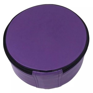 2025 tout nouveau personnalisé violet cuir couronne casquette étui maçonnique Regalia élégant broderie artisanat couture couture - Product Image 6