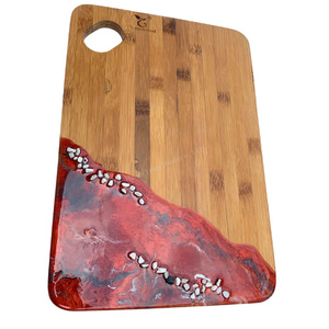 Planche à découper durable en résine époxy en bois de bambou de vente chaude pour ustensiles de cuisine directement du Vietnam approvisionnement en gros - Product Image 6