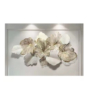 Art mural décoratif en métal Feuilles Design Antirouille Bel art mural Multi finitions Arts muraux en métal très exigeants - Product Image 2