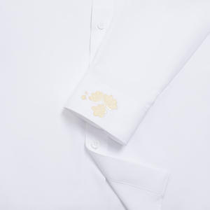 Aristino ชุดเดรสสลิมฟิตสำหรับผู้ชายคอจีนกันรอยยับระบายอากาศได้ดีแห้งเร็วขนาด300กรัม - Product Image 4