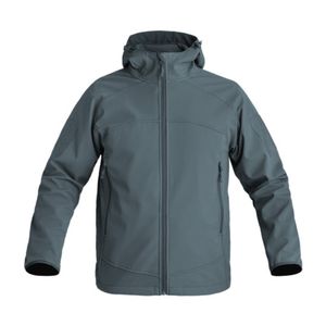 Custom Outdoor Softshell <b>Jacket</b> Autumn Waterproof Windproof Breathable Zipper Closure Fleece Lining - Product Image 1
