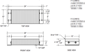 Pare-chocs de quai en caoutchouc laminé robuste, <span class=keywords><strong>tampon</strong></span> industriel laminé, tailles personnalisées disponibles - Product Image 3