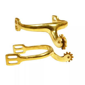 2025 éperons de cheval occidentaux à la mode avec matériel en alliage Joint d'éperon fin équitation accessoires équestres OEM entretenu - Product Image 3