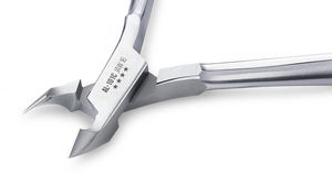 Nghia OMI luxe qualité professionnelle manucure pédicure ensemble haut de gamme en acier inoxydable pince à ongles beauté vernis AL-101C haut - Product Image 3