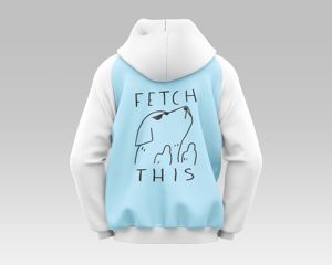 Sweat-shirt à capuche unisexe surdimensionné style streetwear avec poche kangourou, mélange de coton 350 g/m², pull brodé de strass - Product Image 3