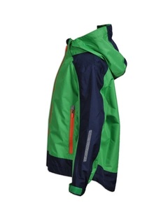 Veste coupe-vent d'extérieur Coupe-vent de mode Vestes personnalisées en nylon zippées de créateur Vestes imperméables coupe-vent légères - Product Image 3