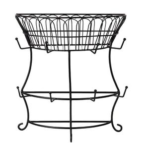 <b>Mug</b> <b>Tree</b> with Basket for Coffee Pod Storage new modern and luxury design for Kitchenware coffee bar wholesale made in india - Product Image 1