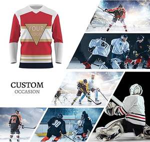 Le plus populaire concevez votre propre logo uniforme de hockey sur glace grande taille pour adulte - Product Image 1