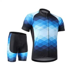 Traje de Ciclismo Sublimado Personalizado de Alta Calidad OEM, Conjunto de Uniforme de Ciclismo para Hombre, Diseño 2025, Uniformes Deportivos - Product Image 4
