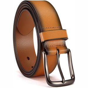 Ceinture en cuir de vachette véritable décontractée de qualité supérieure avec alliage pour boucle Ceinture en cuir de vachette de haute qualité - Product Image 4