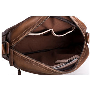 Bolsa de mensajero de negocios de cuero de gran capacidad a la moda al mejor precio del fabricante indio - Product Image 4