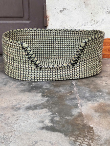 Cama para mascotas de ratán de primera calidad, cesta natural tejida a mano para gatos, perros pequeños y cachorros - Product Image 5