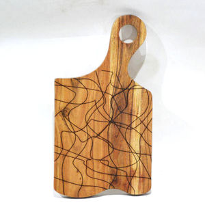 Planche à découper design en bois pour les maisons modernes offrant une finition élégante et une résistance élevée pour la préparation des repas de tous les jours - Product Image 3