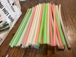 Artículo caliente, pajitas de arroz autodestructivas de color natural de Vietnam con precio competitivo y listas para enviar - Product Image 3